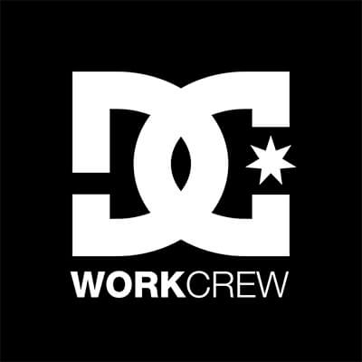 DC Work Crew Shoes Brand Logo