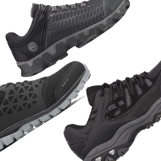 Shop the top safety shoes for men form the highest brands.
