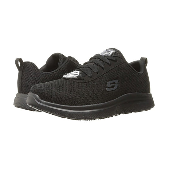 Steel-Toes.com is a website that offers a wide range of slip-resistant black shoes for different work environments. The collection features shoes from various brands that are designed to provide superior slip-resistance, comfort, and durability.