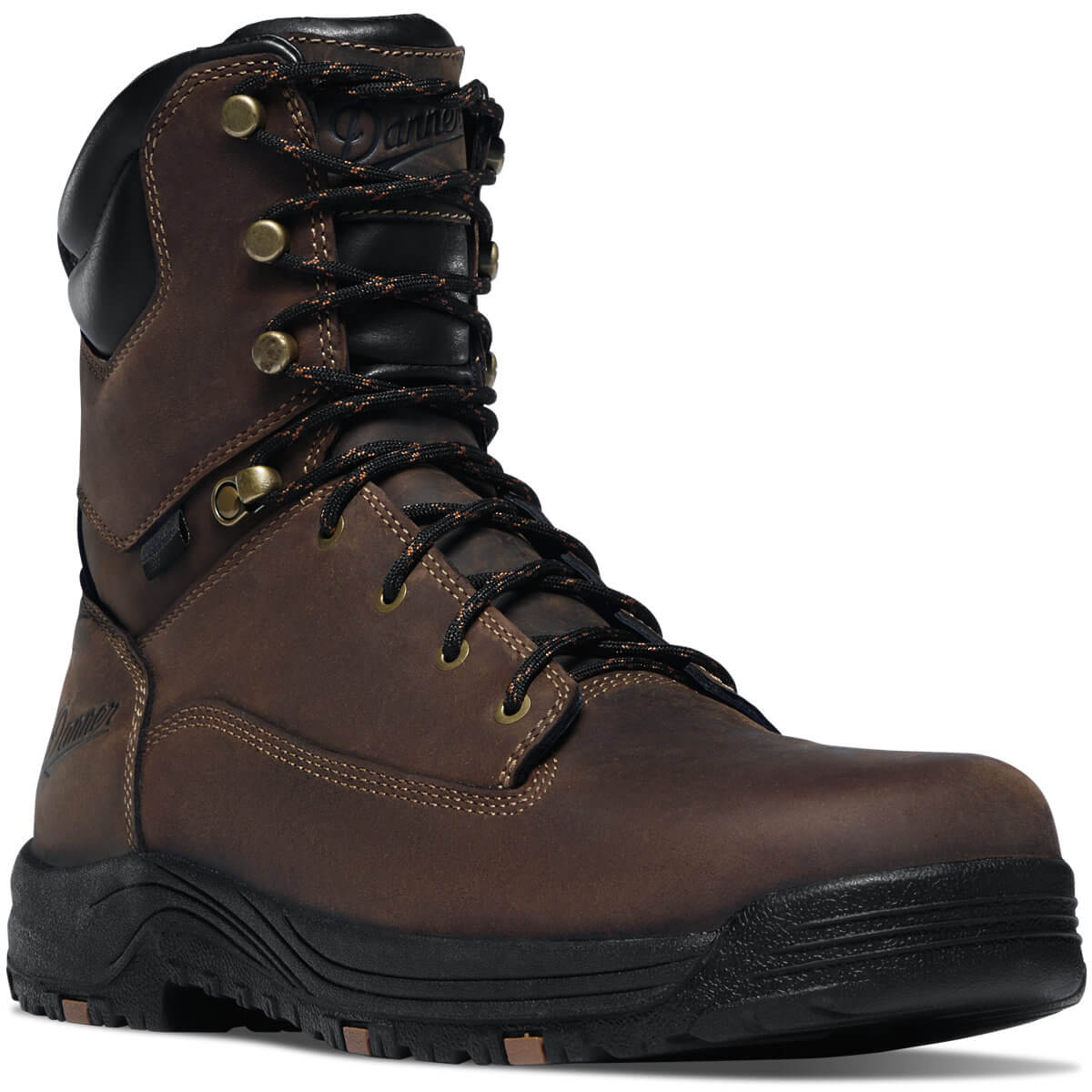 Caliper 8" Danner Dry Alloy Toe Work Boot Brown