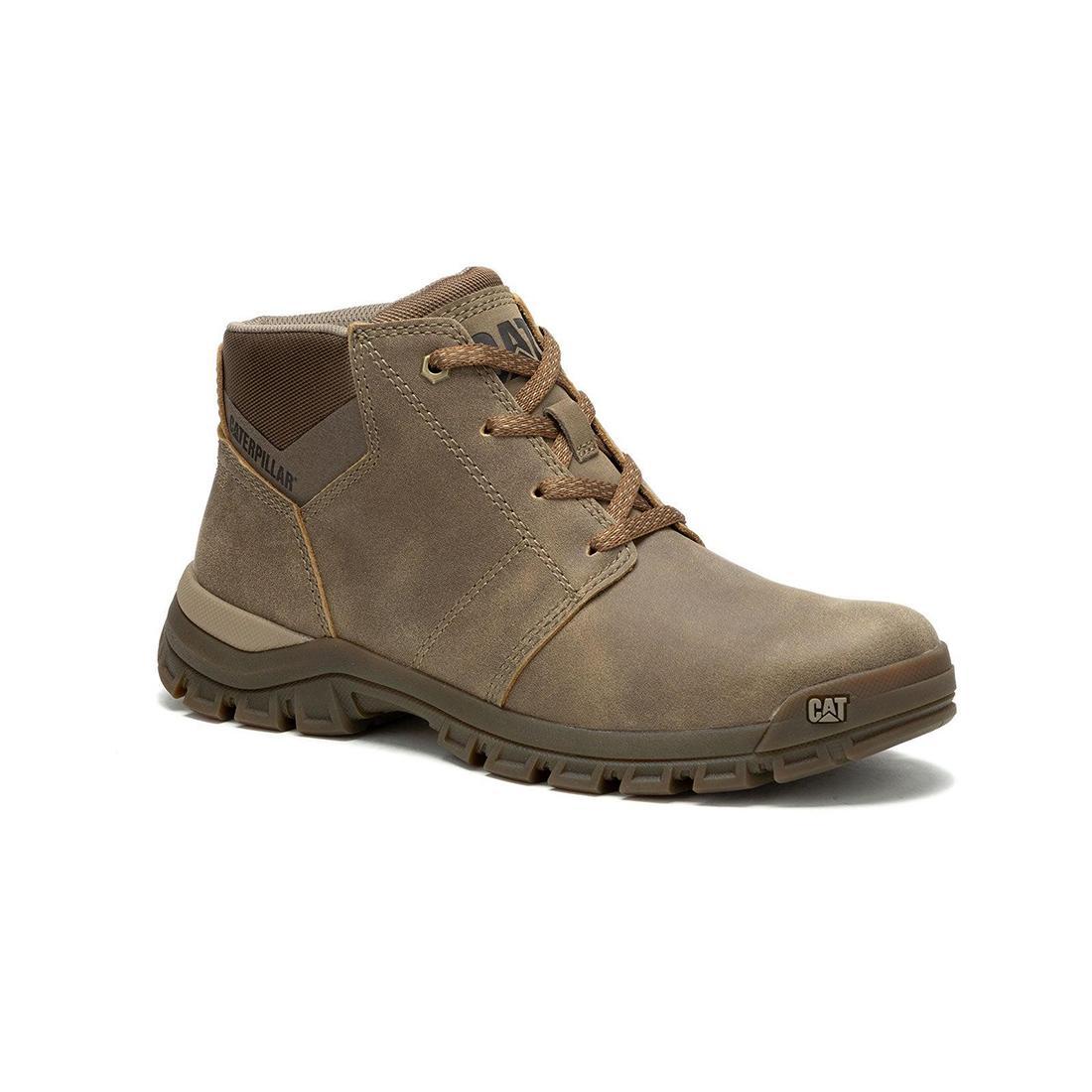 Threshold Soft-Toe Chukka Work Boots Brown