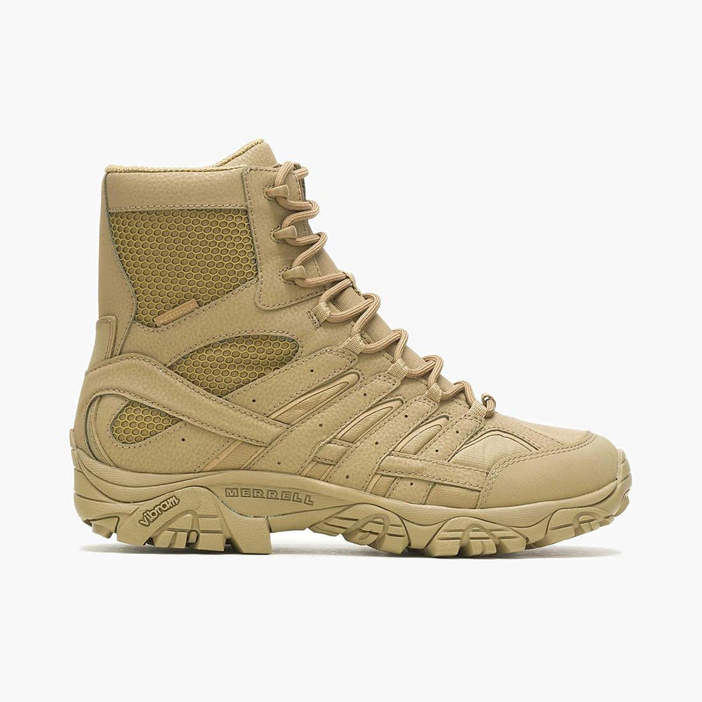 Moab 2 8" Men's Tactical Work Boots Wp Tactical Coyote