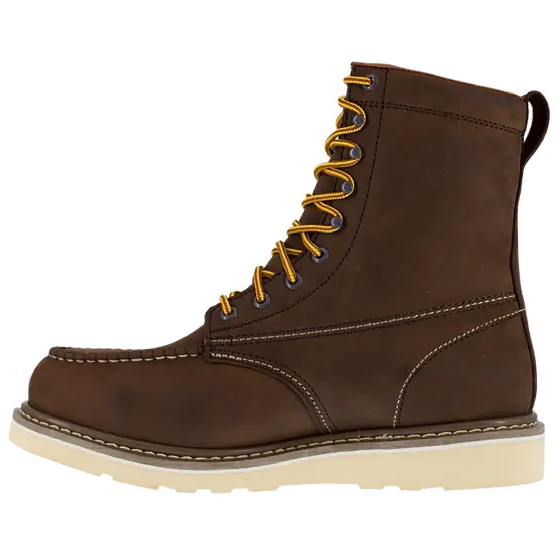 Reinforcer Steel-Toe 8 inch Work Boot Brown