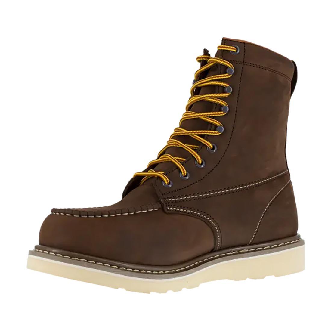 Reinforcer Steel-Toe 8 inch Work Boot Brown