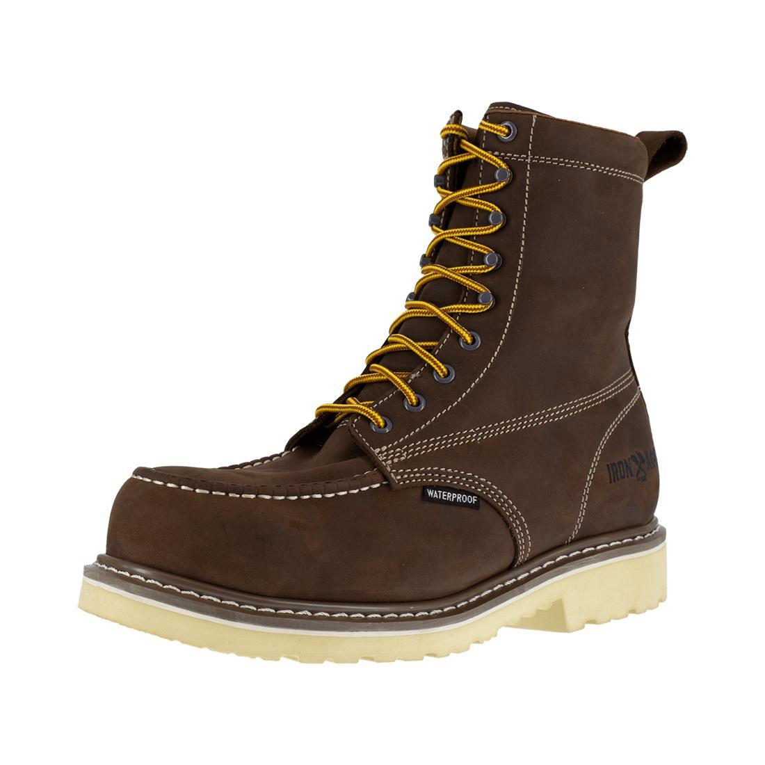 Solidifier Composite-Toe 8 inch Waterproof Work Boot Brown