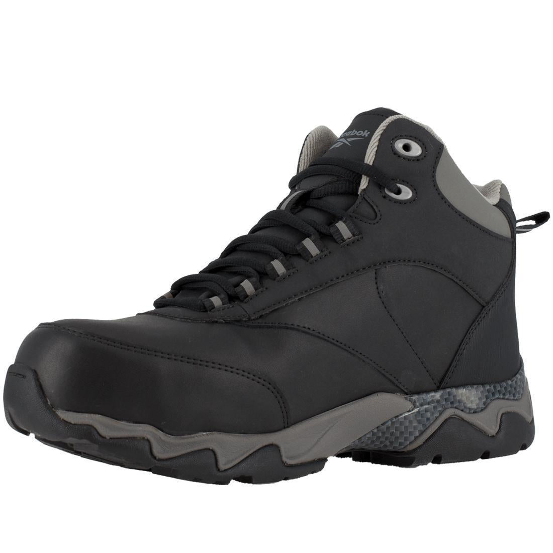 Women's Beamer Composite-Toe CushGuard™ Internal Met Guard Athletic Work Boot Black