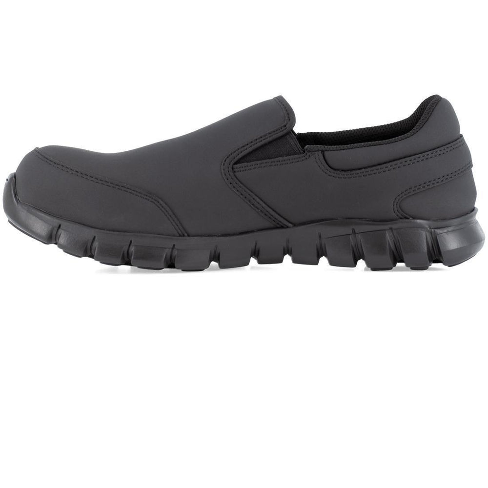 Sublite Cushion Composite-Toe Work Shoe Black
