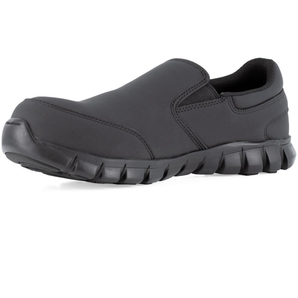 Sublite Cushion Composite-Toe Work Shoe Black