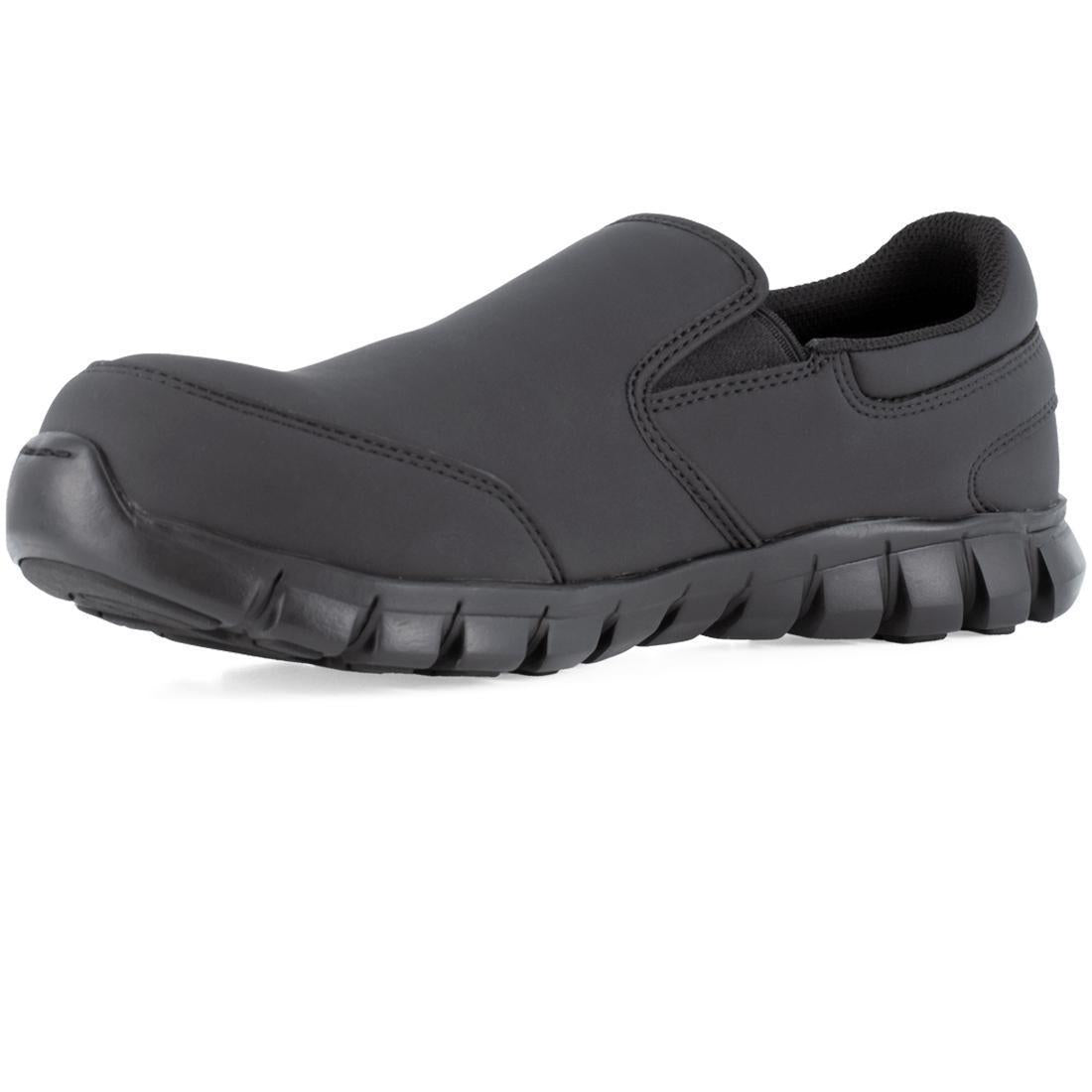 Sublite Cushion Composite-Toe Work Shoe Black