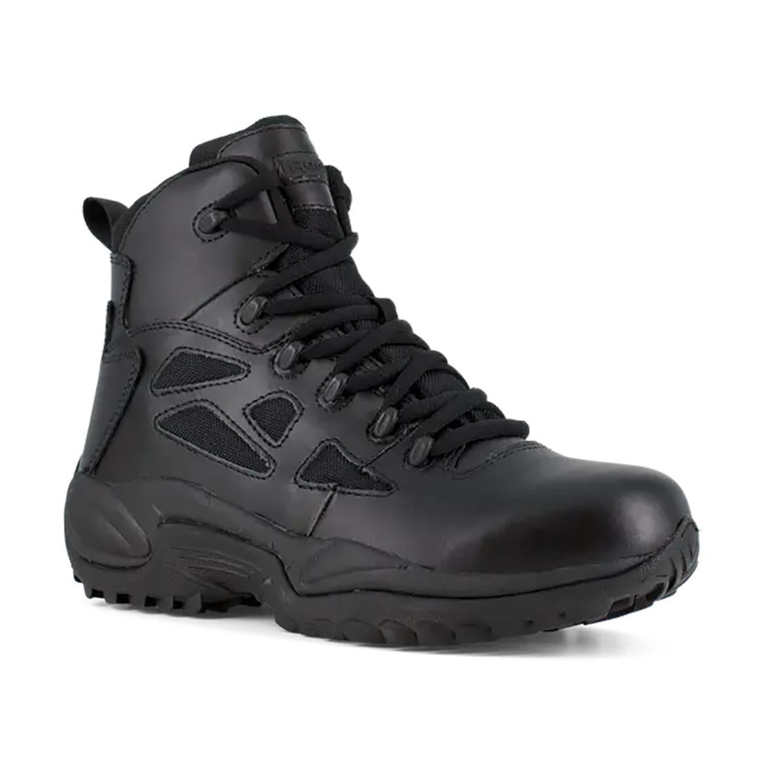 Rapid Response Rb 6 Inch Soft-Toe Side Zip Tactical Stealth Boot Black