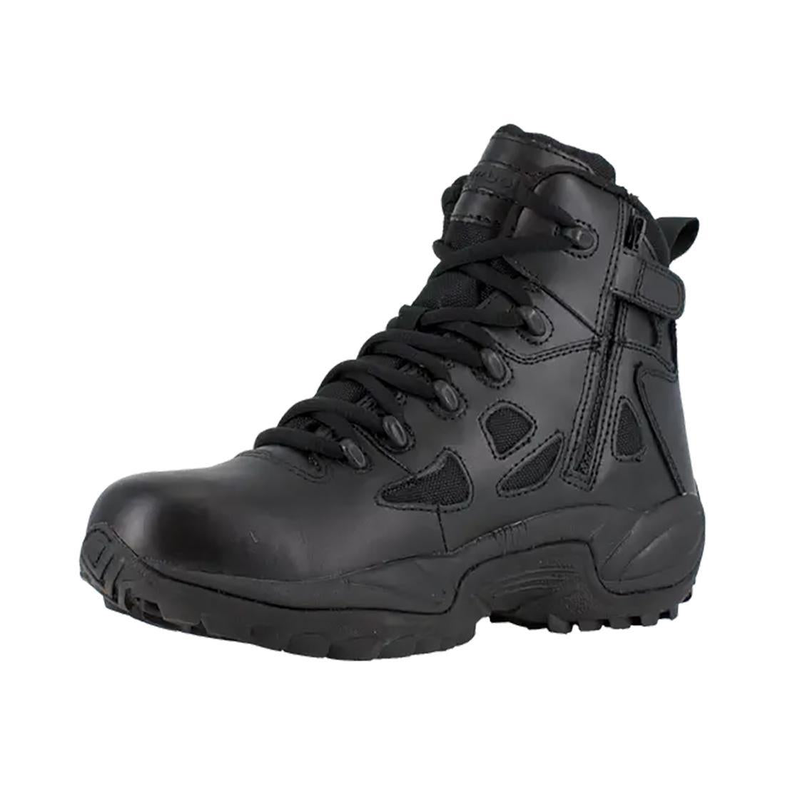Rapid Response Rb 6 Inch Soft-Toe Side Zip Tactical Stealth Boot Black
