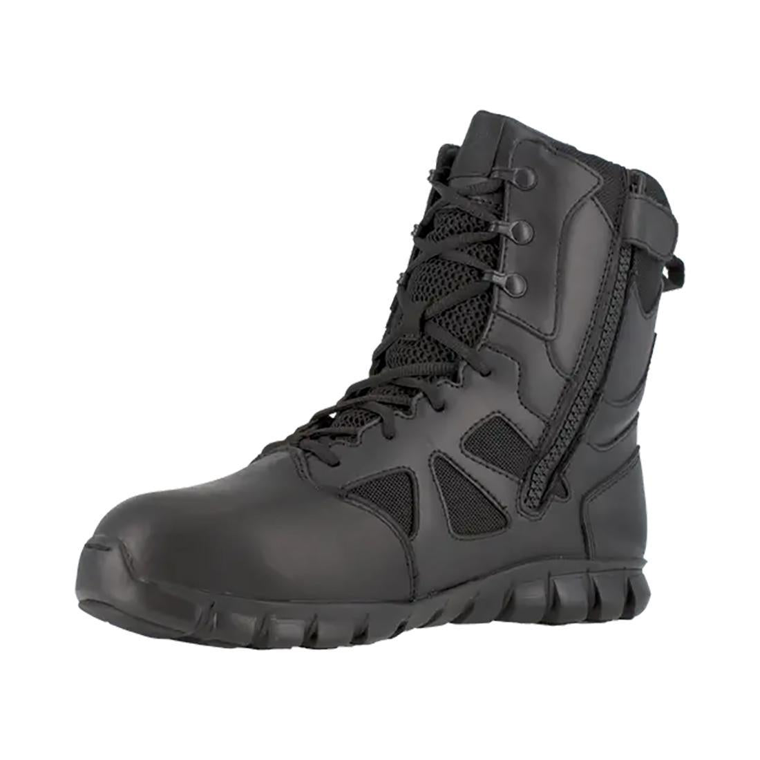 Sublite Cushion 8 Inch Composite-Toe Tactical Work Boot Black