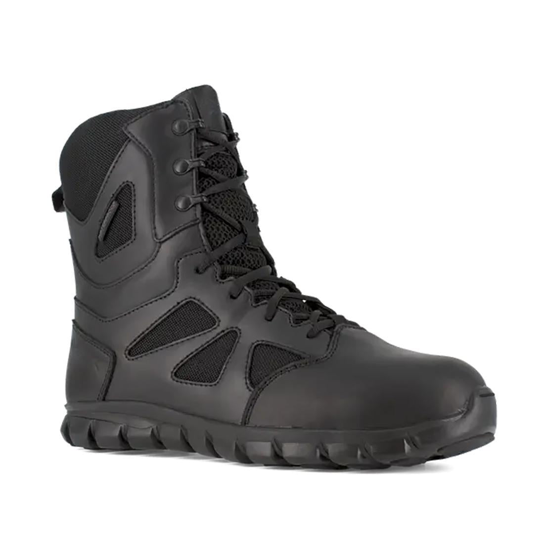 Sublite Cushion 8 Inch Composite-Toe Tactical Work Boot Black