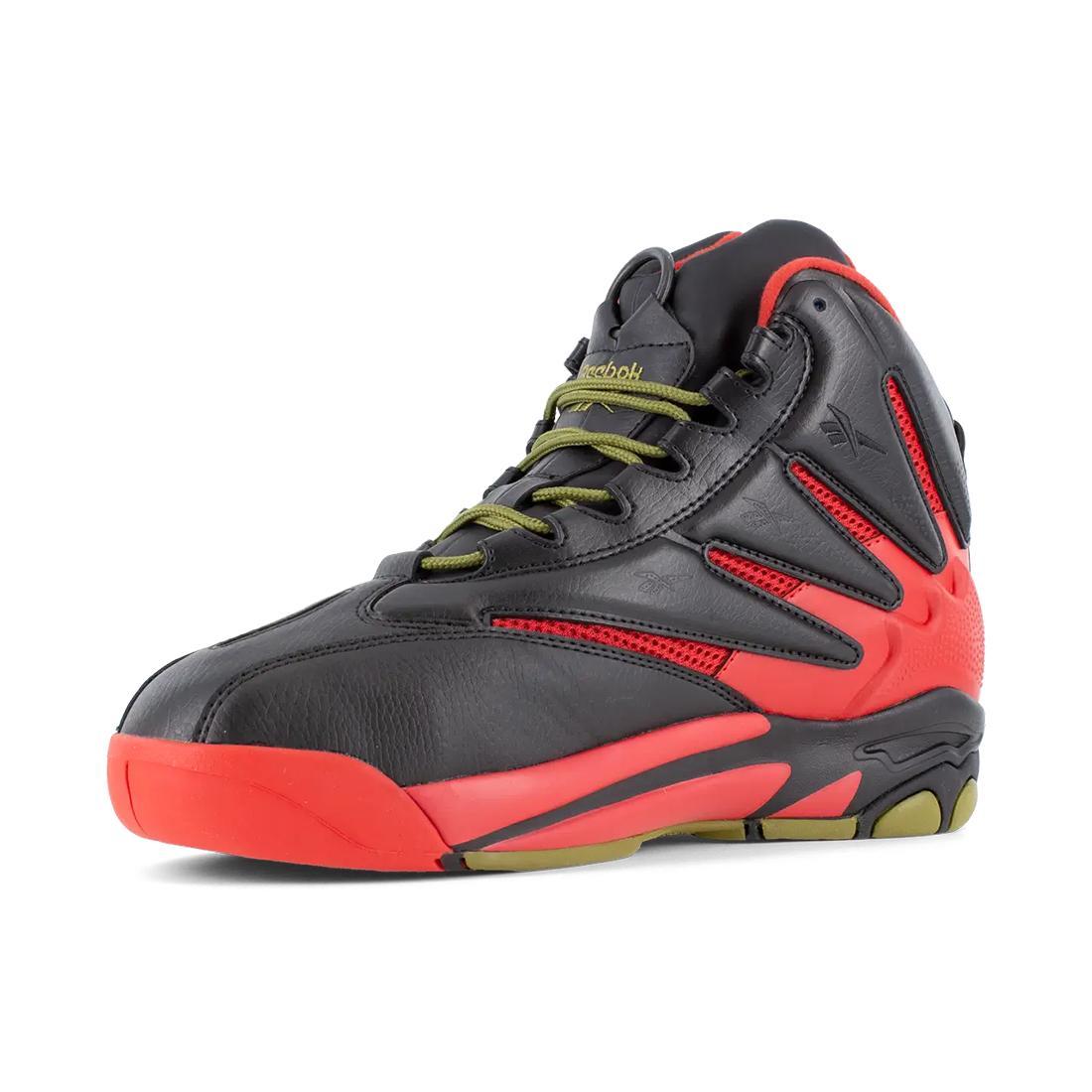 The Blast Composite-Toe Metguard Work Boot Black/Red