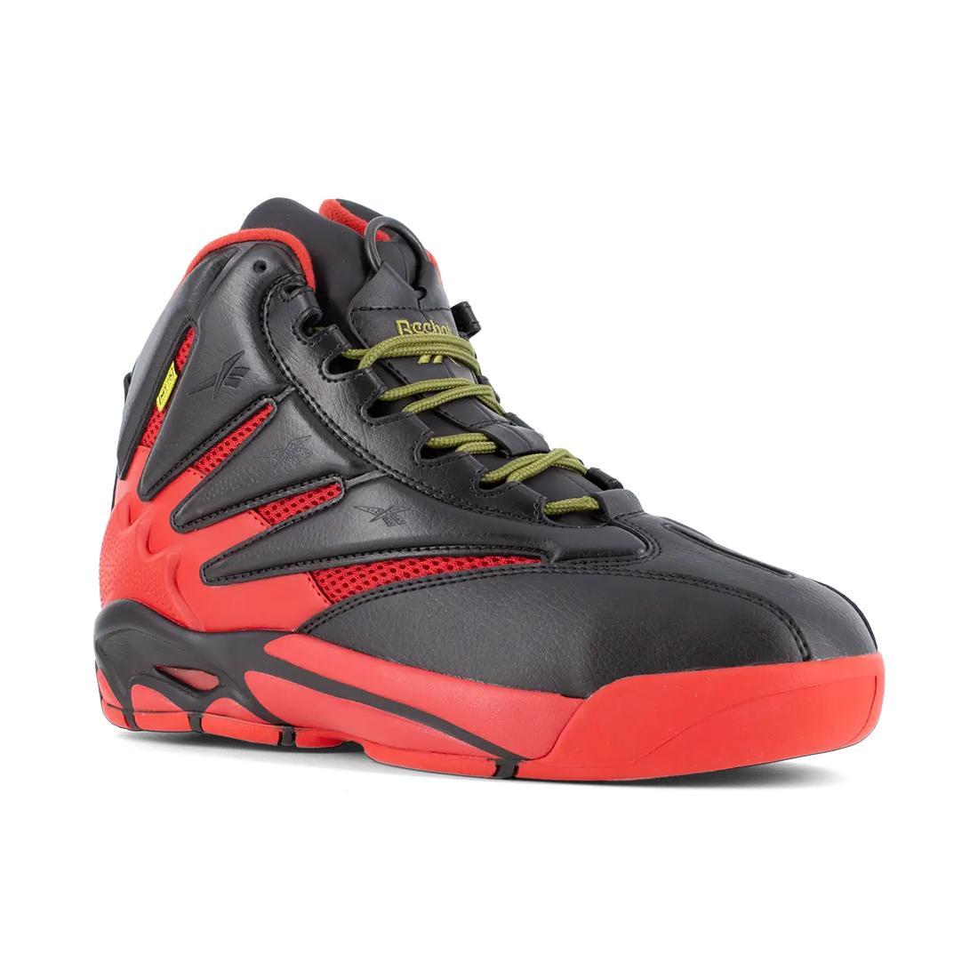 The Blast Composite-Toe Metguard Work Boot Black/Red