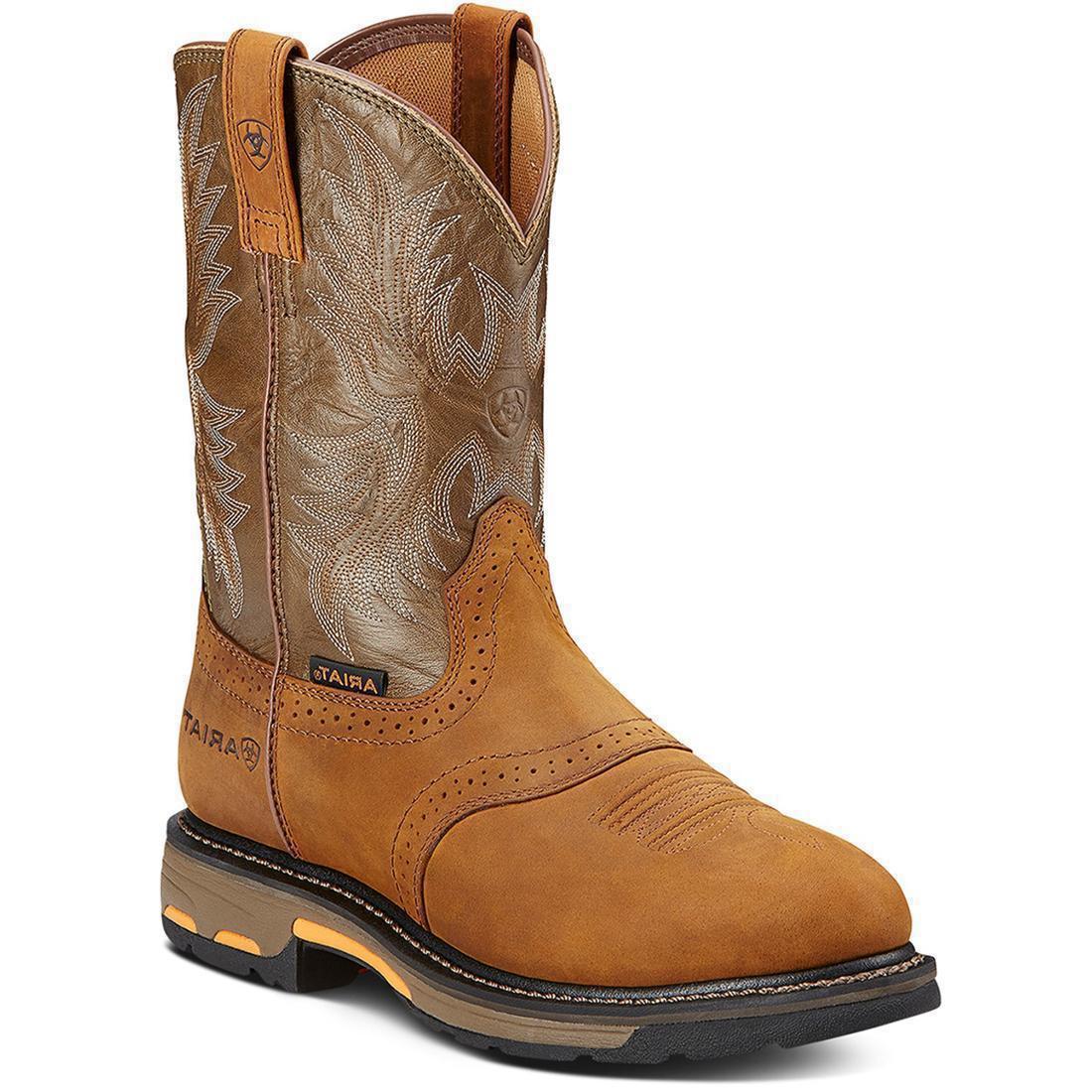 WorkHog Soft Toe Boot Aged Bark