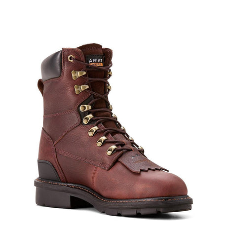 Ariat Hermosa XR 8 inch Soft-Toe Boot Redwood Medial