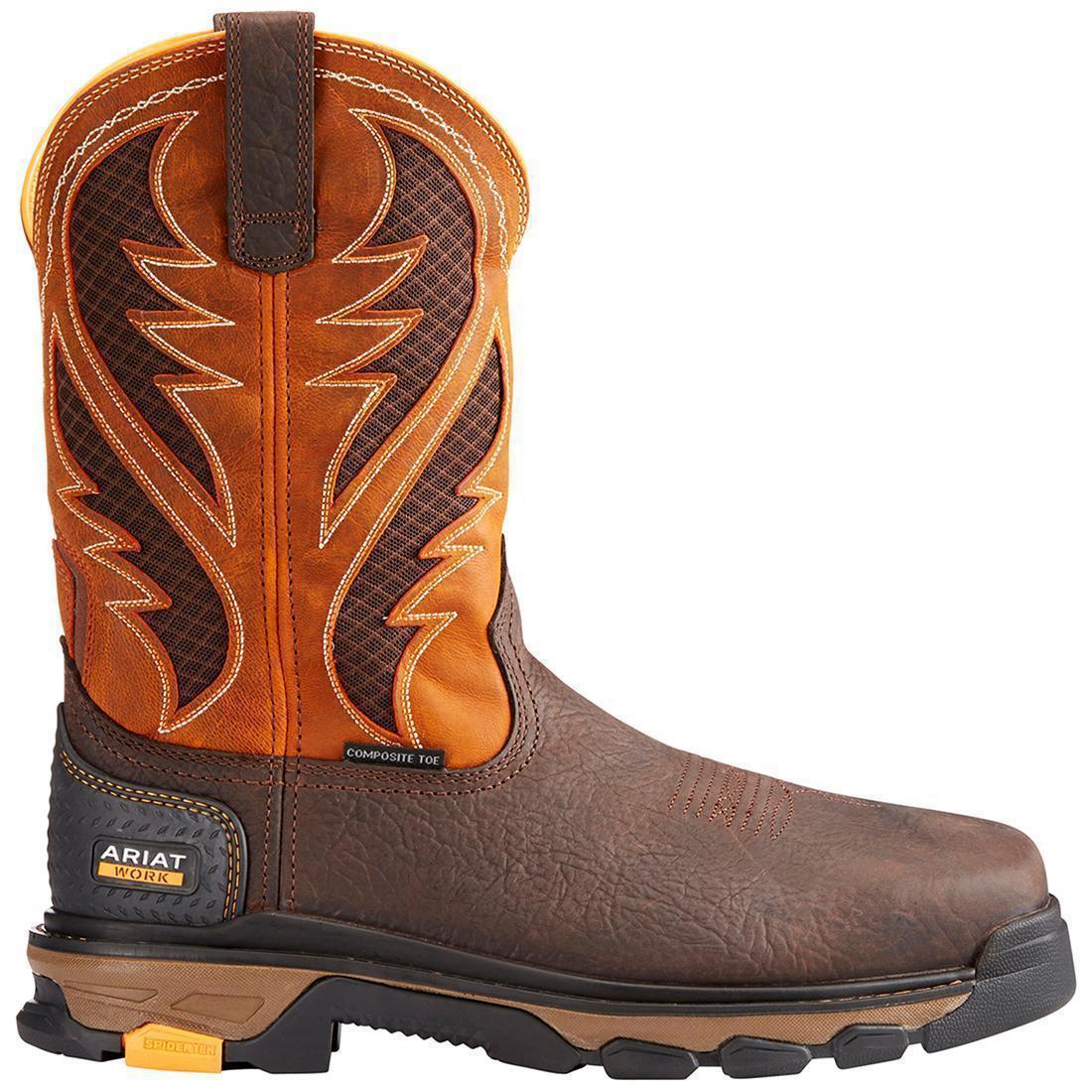 Intrepid VentTEK Composite-Toe Work Boot Bruin Brown