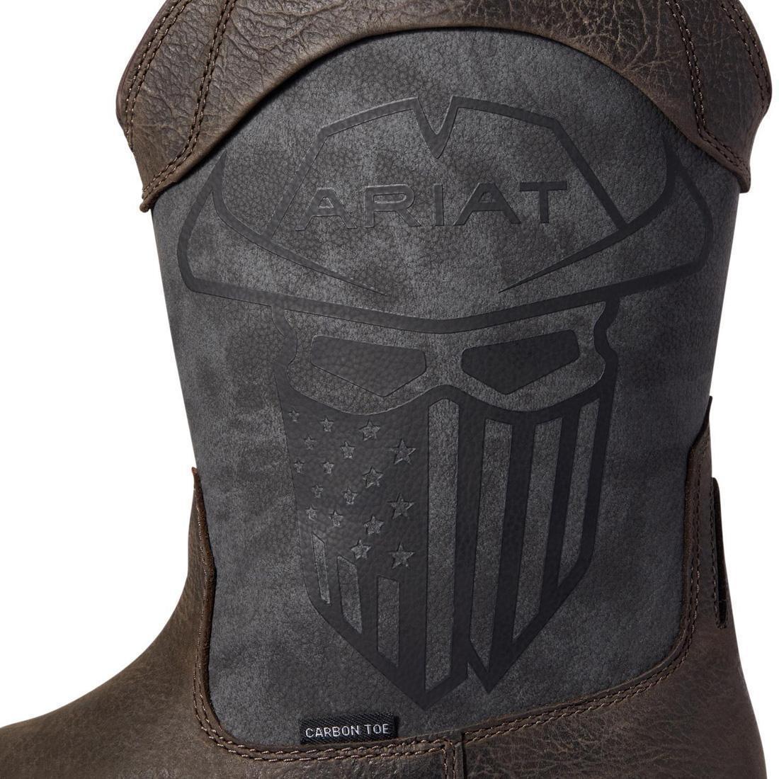 WorkHog XT Incognito Carbon Toe Work Boot Iron Coffee