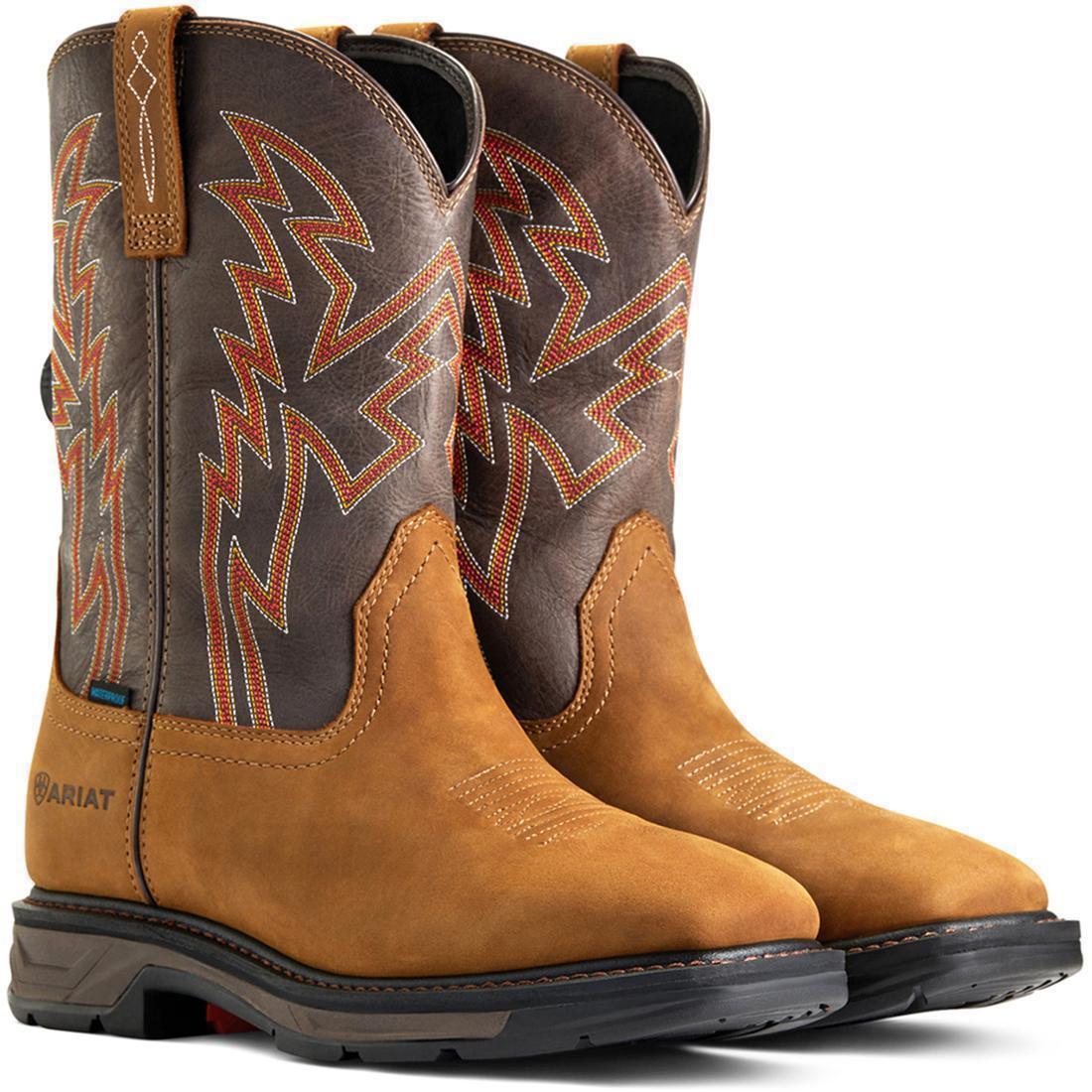 WorkHog XT BOA Soft-Toe Waterproof Boot Aged Bark