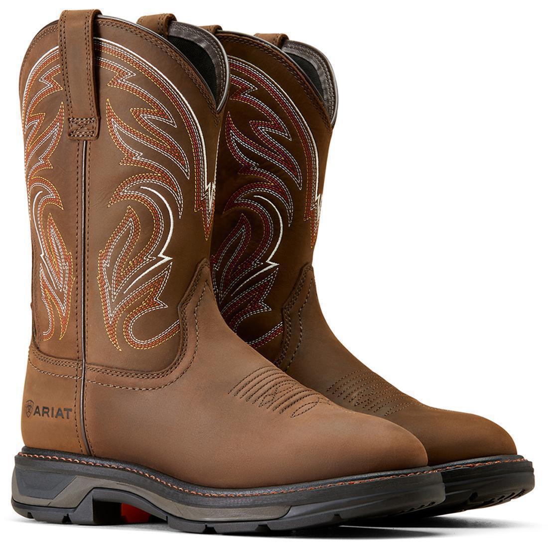 WorkHog XT Work Boot Distressed Brown
