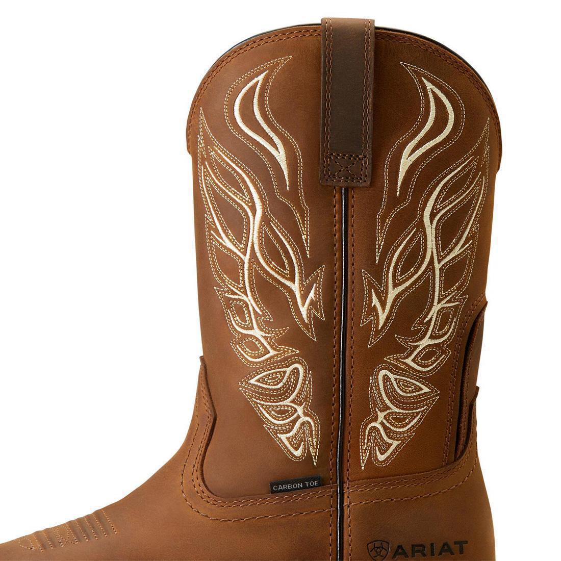 WorkHog XT Phoenix Carbon Toe Work Boot Distressed Brown