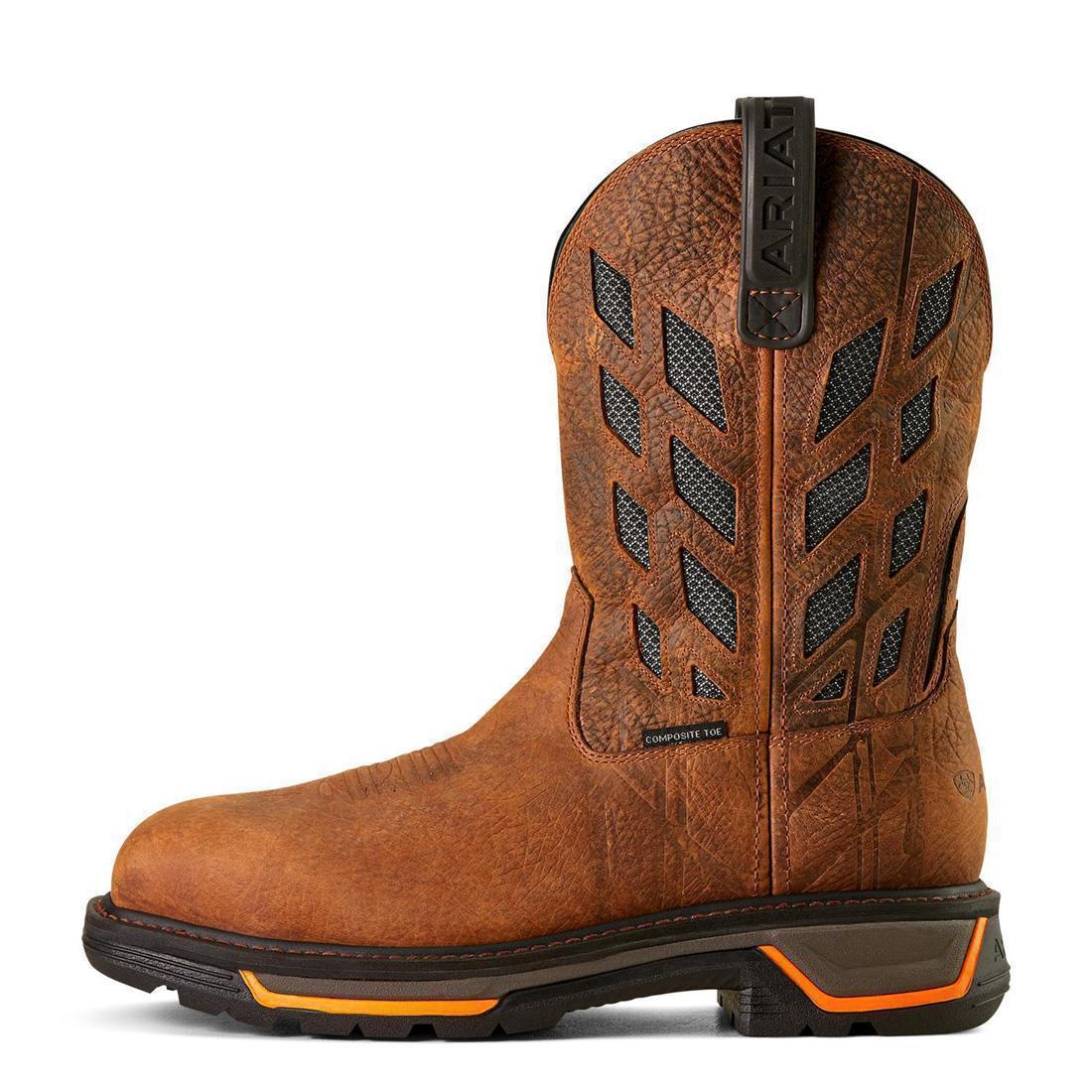 Big Rig Tread VentTEK Composite-Toe Work Boot Earth