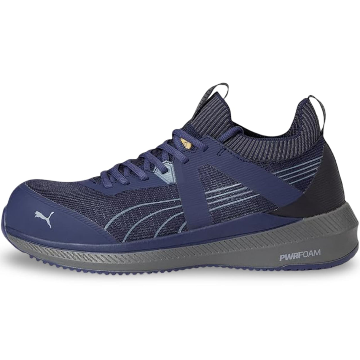 Puma Safety Turbo Navy Composite Toe Mid Work Shoes – Grey image view 8