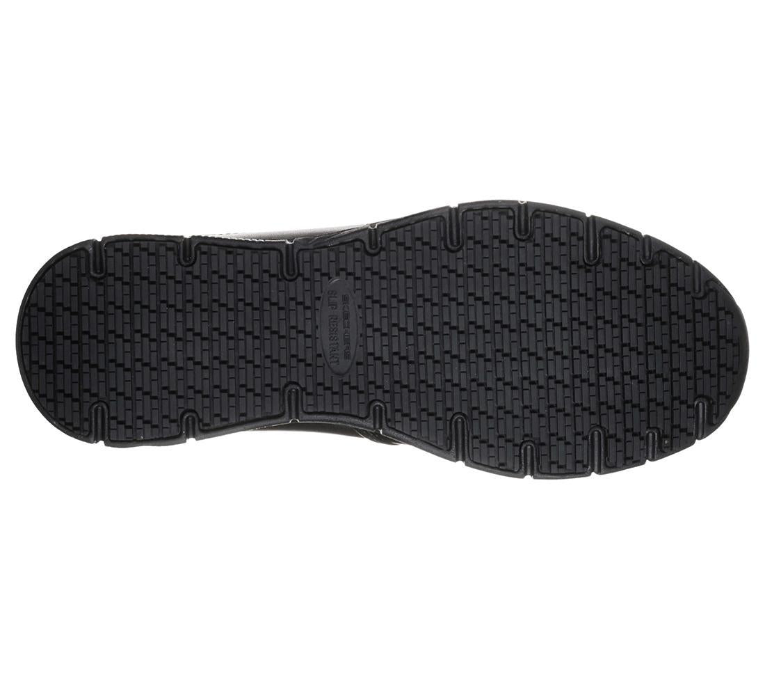 Women's Nampa Slip-on Annod Relaxed Fit Slip Resistant Shoe Black