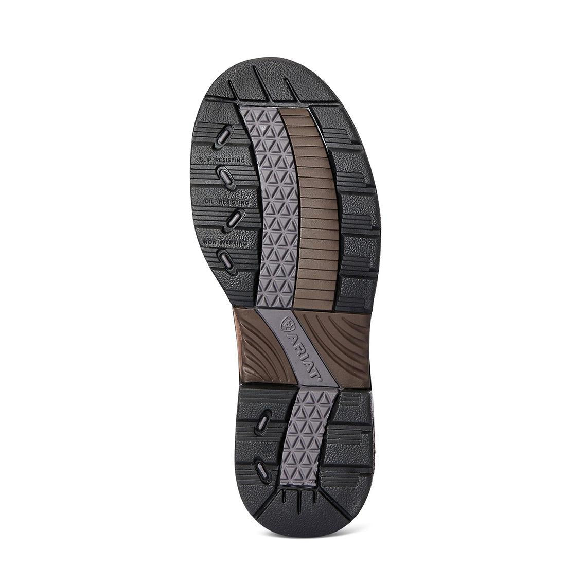 Ariat Casey 6" Women's MetGuard Composite Toe Work Boot - Brown Heel