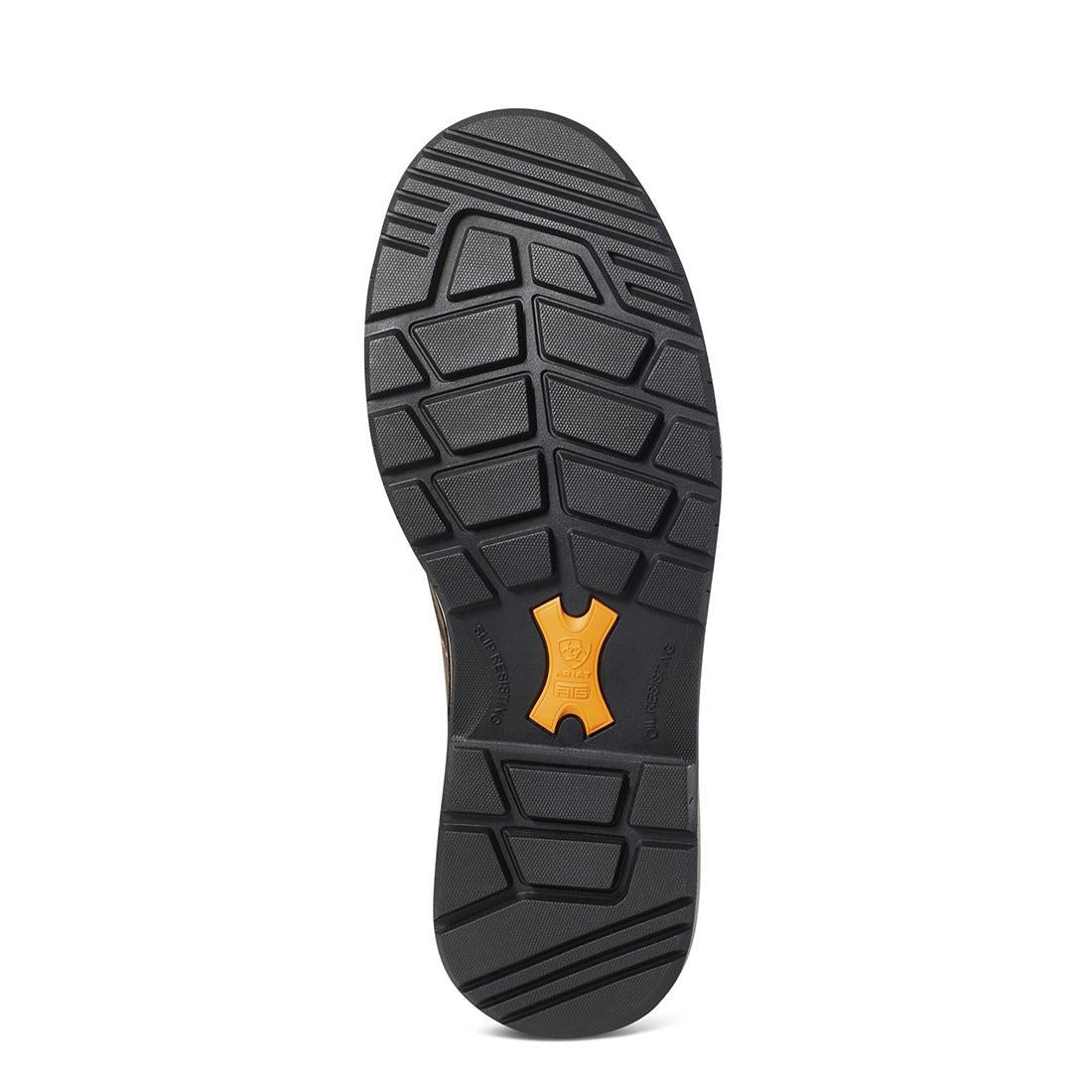 Ariat Riveter 6" Women's CSA Waterproof Composite Toe Work Boot - Brown Side