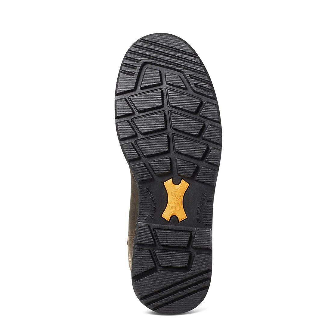 Ariat Riveter Women's CSA Waterproof Composite Toe Work Boot - Brown Medial