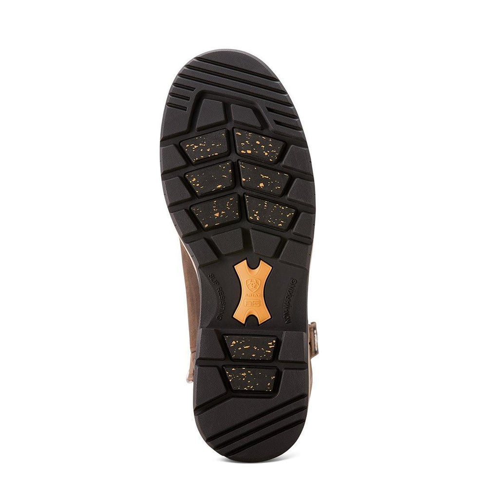 Ariat Riveter Women's CSA Glacier Grip Waterproof 400g Composite Toe Work Boot - Brown Profile