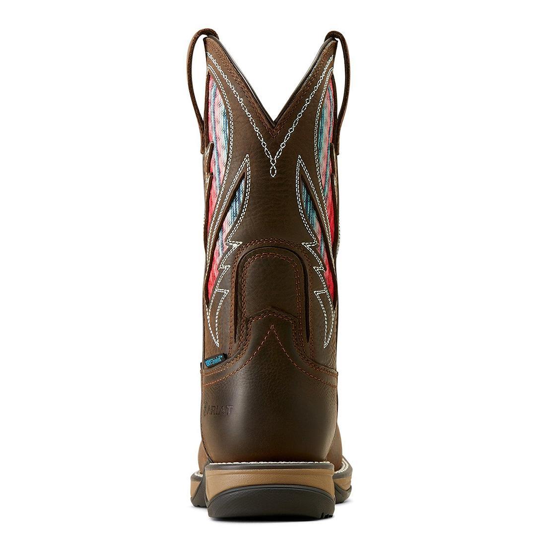 Ariat Anthem VentTEK Women's Waterproof Composite Toe Work Boot - Brown Side