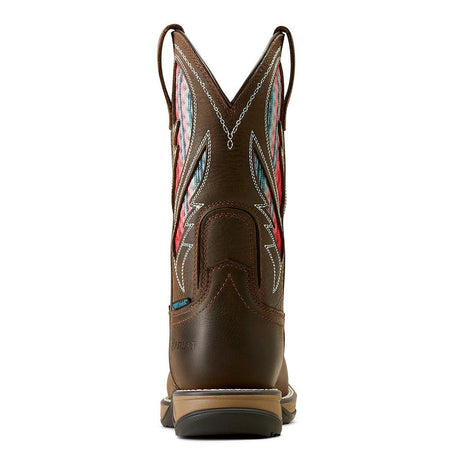 Ariat Anthem VentTEK Women's Waterproof Composite Toe Work Boot - Brown Side