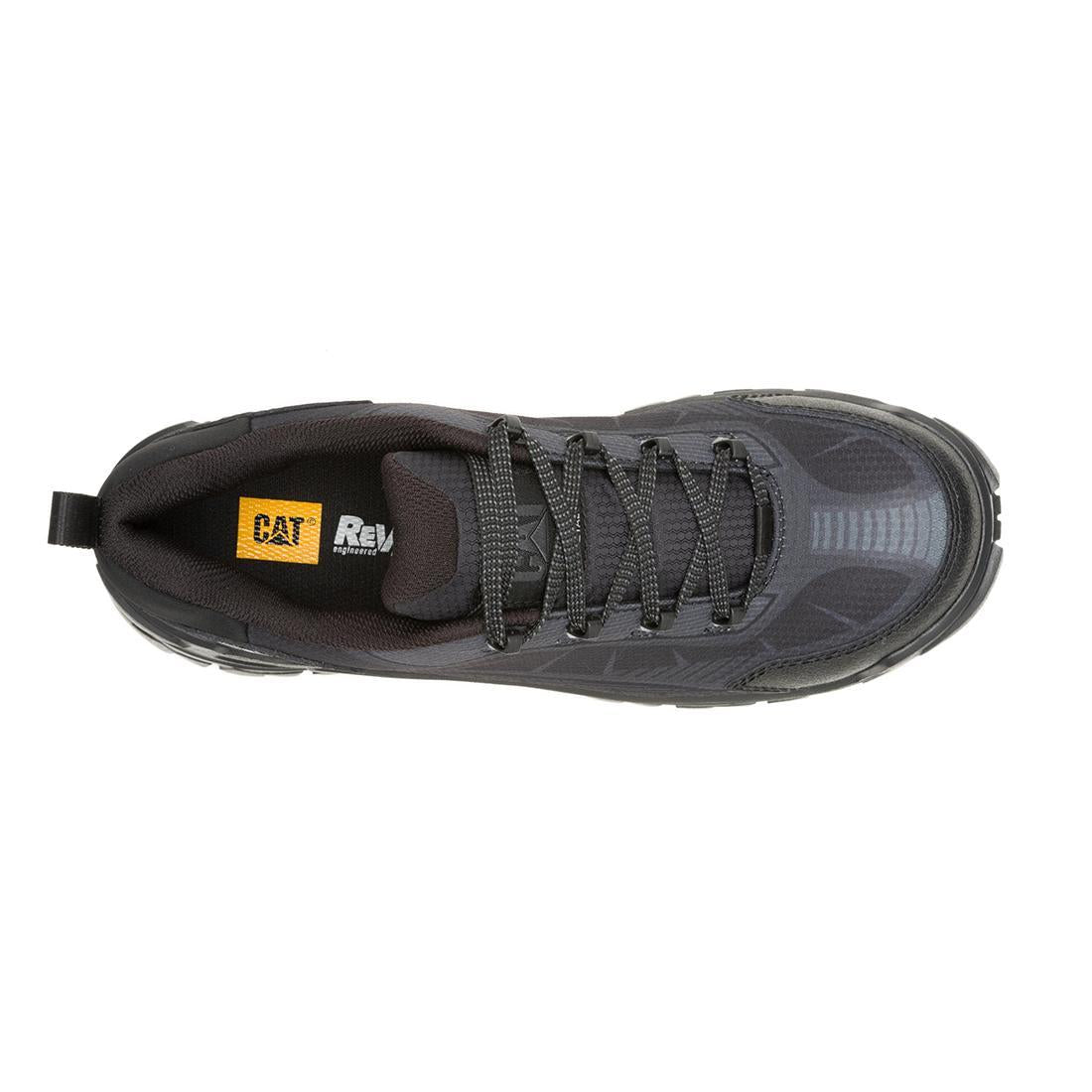 Invader Sport Lo Mesh Composite-Toe Shoes Black In Mesh