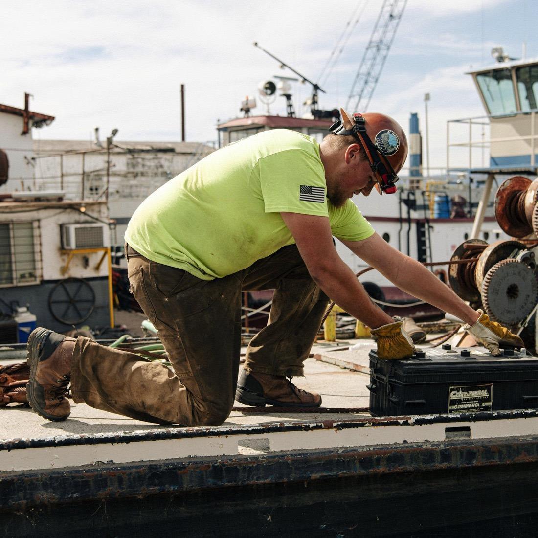 Stronghold 6" Soft Toe Work Boot Dark Brown