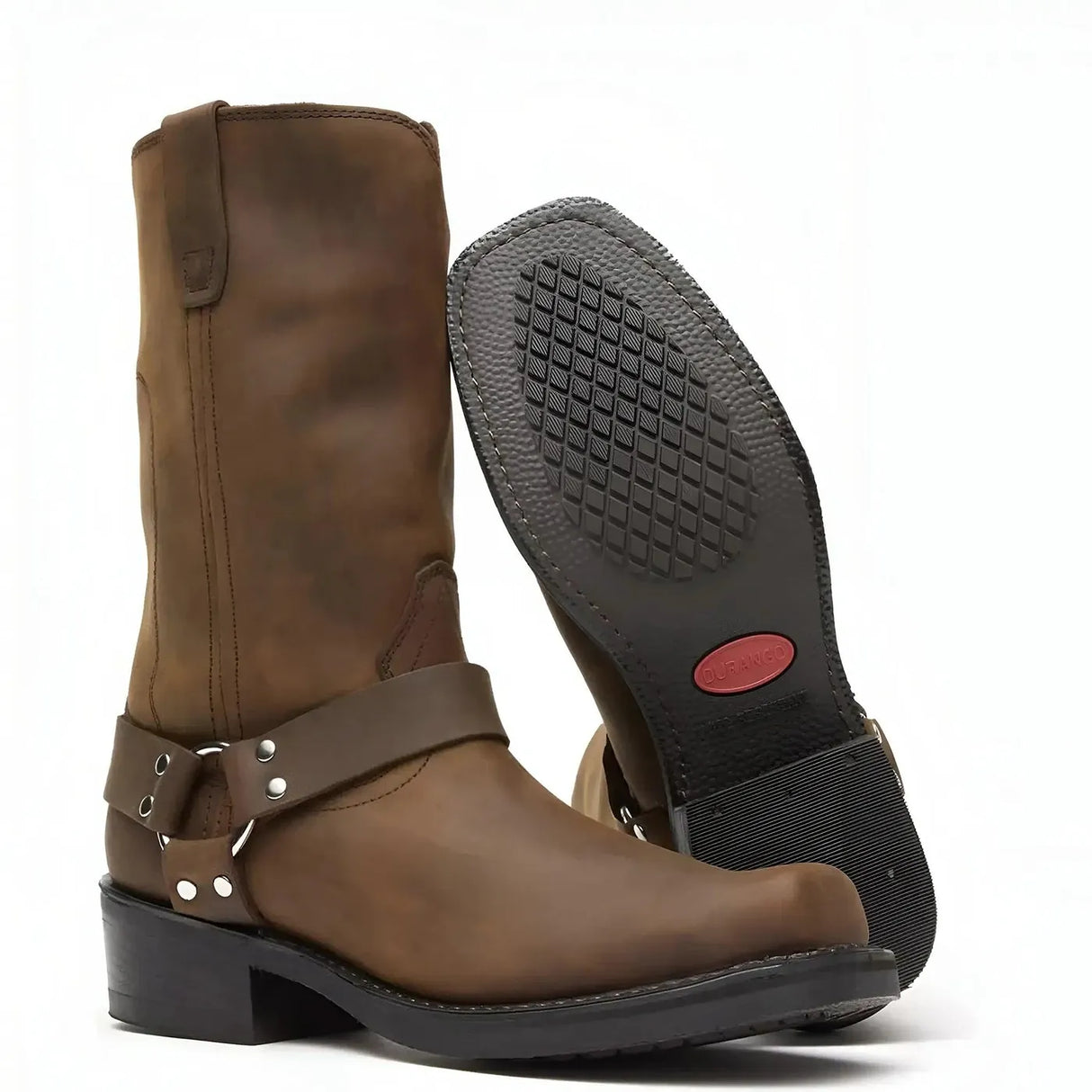 Durango Brown Harness Boot Inner