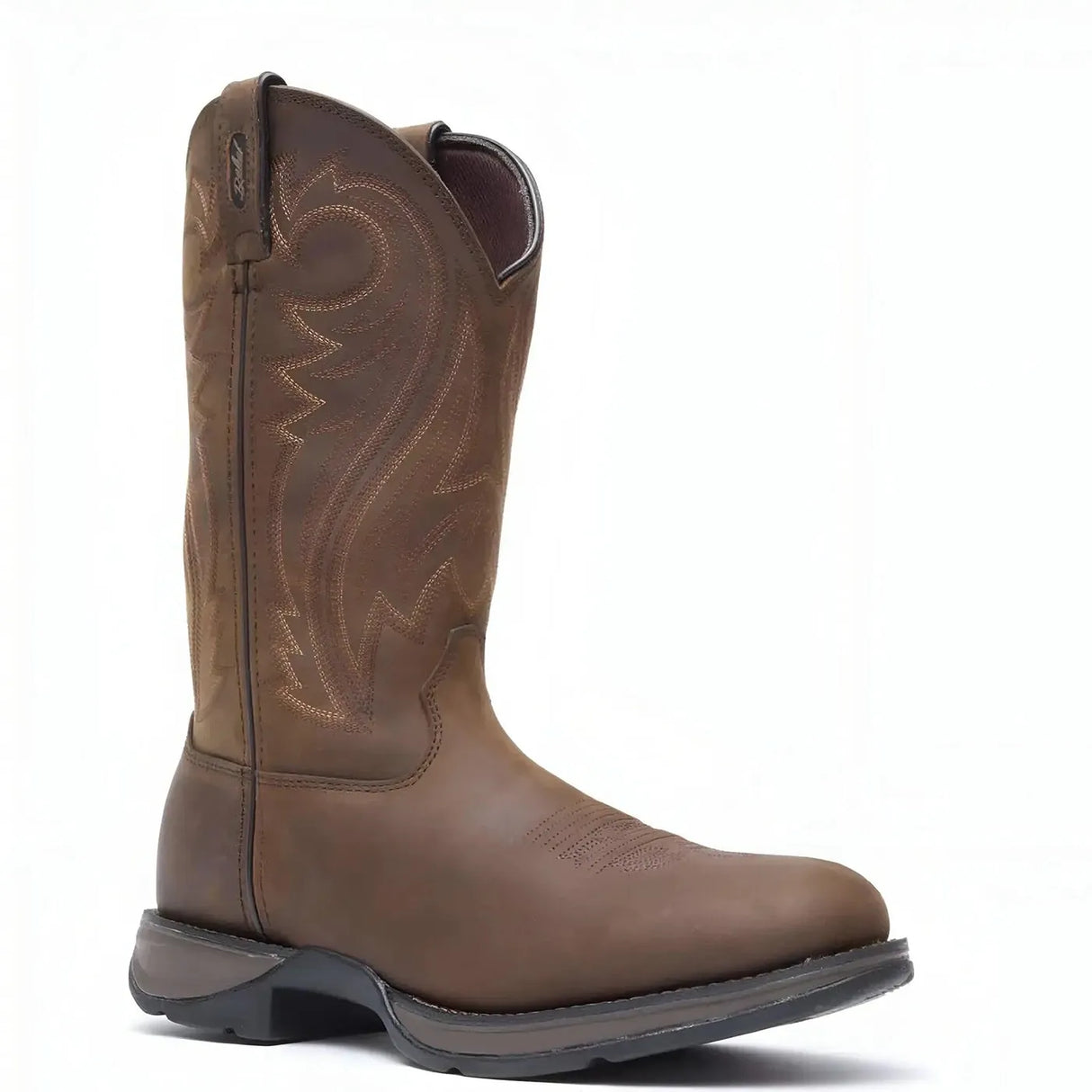 Durango Rebel Chocolate Pull-On Western Boot Inner