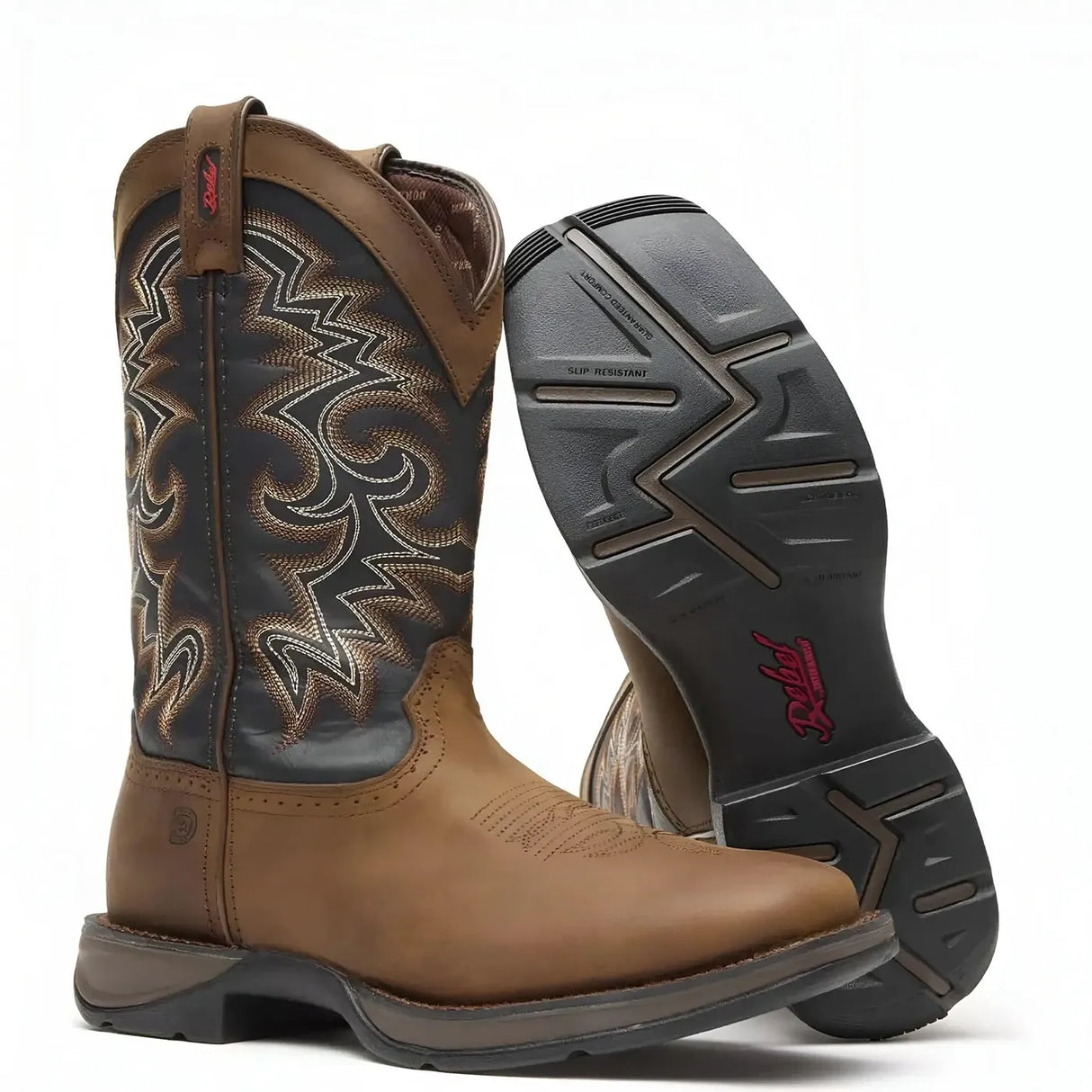 Durango Rebel Pull-on Western Boot Chocolate And Midnight Inner