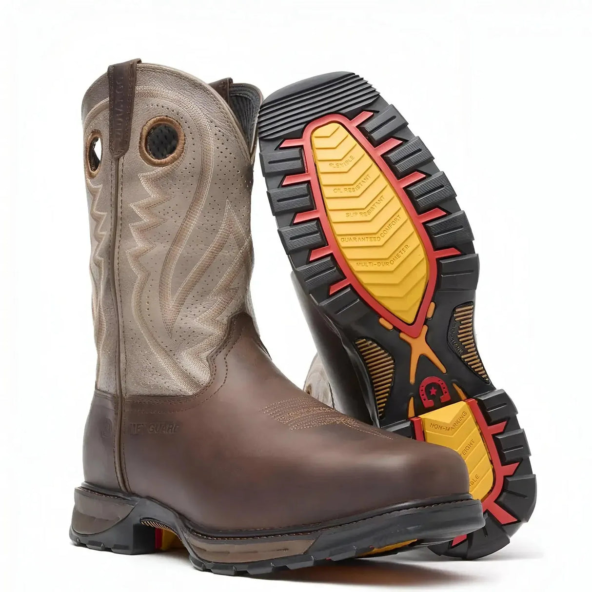 Durango Maverick XP Composite Toe Met-Guard Ventilated Western Work Boot Sole