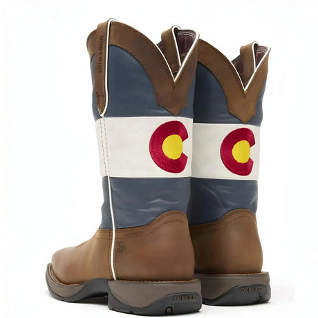 Durango Rebel Colorado Flag Western Boot Inner