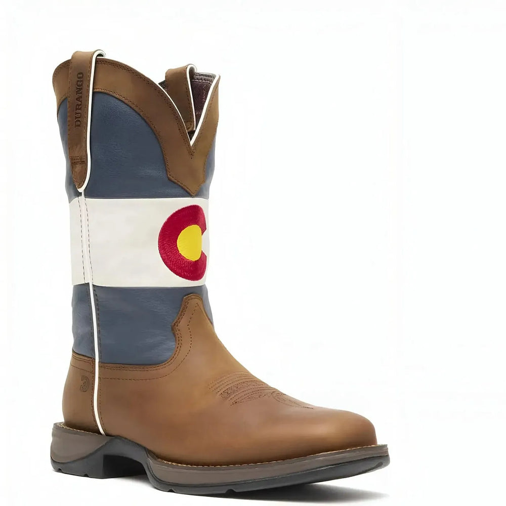 Durango Rebel Colorado Flag Western Boot Sole