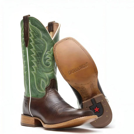 Durango Arena Pro Hickory and Shamrock Green Western Boot Sole