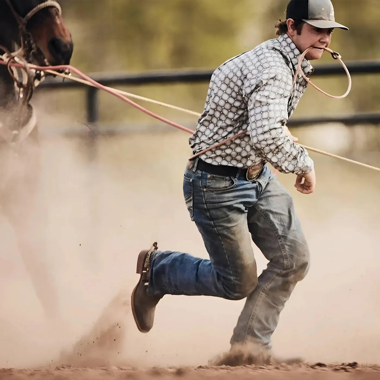 Durango Arena Pro Hickory and Shamrock Green Western Boot Inner