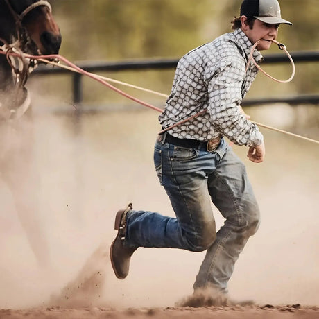 Durango Arena Pro Hickory and Shamrock Green Western Boot Inner