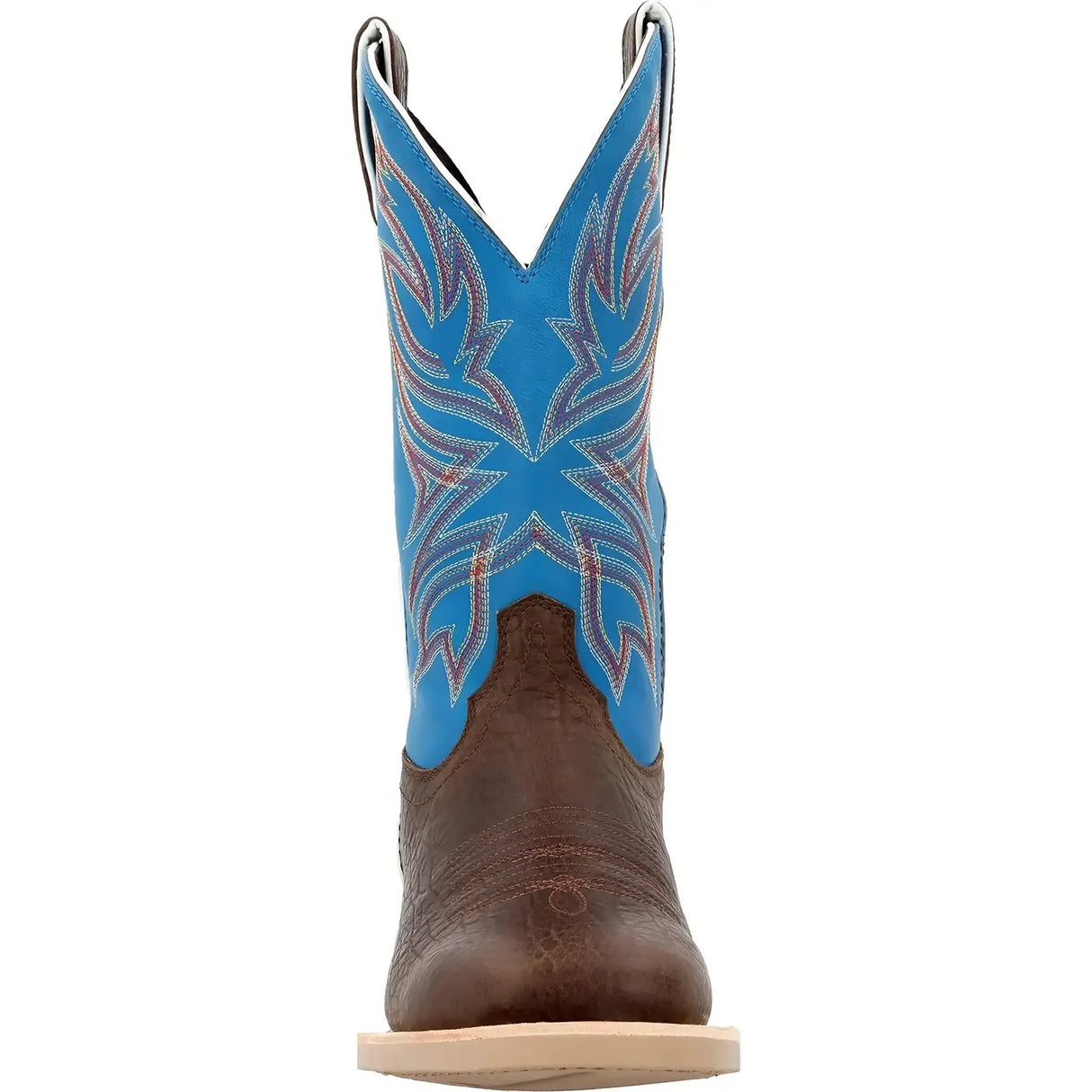 Durango Rebel Pro Bay Brown and Brilliant Blue Western Boot