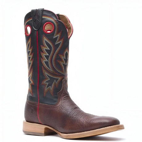 Durango PRCA Collection Shrunken Bullhide Western Boot Chestnut & Black Inner