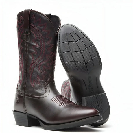 Durango Shyloh Burgundy Western Boot Sole