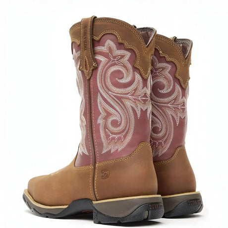 Durango Women’s Lady Rebel Work by Durango Waterproof Composite Toe Western Work Boot Sole